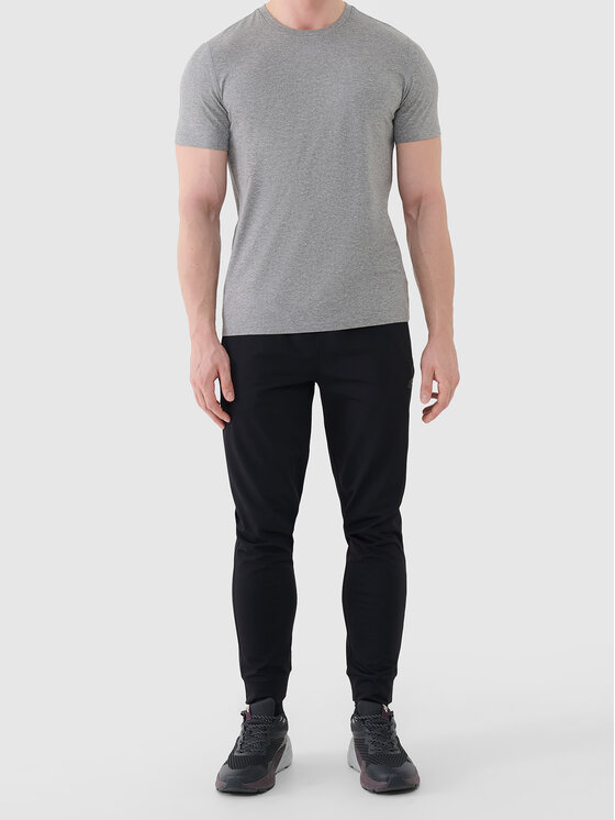 4F 4F T-Shirt 4FWAW26TFTSM2354-25M Szary Active Fit