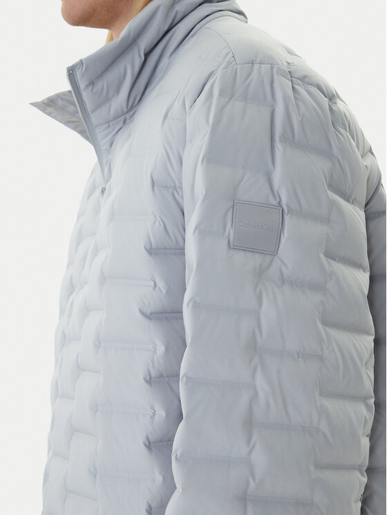 Calvin Klein Calvin Klein Kurtka puchowa LV04LD520G Szary Regular Fit