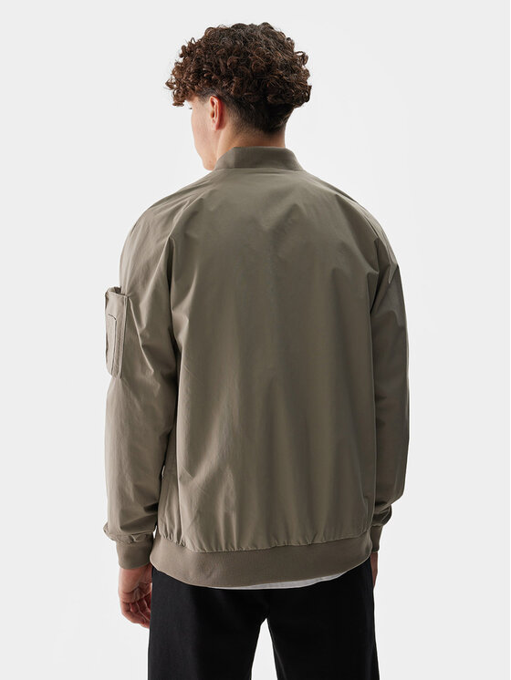 4F 4F Geacă bomber 4FWSS24TJACM151 Bej Regular Fit