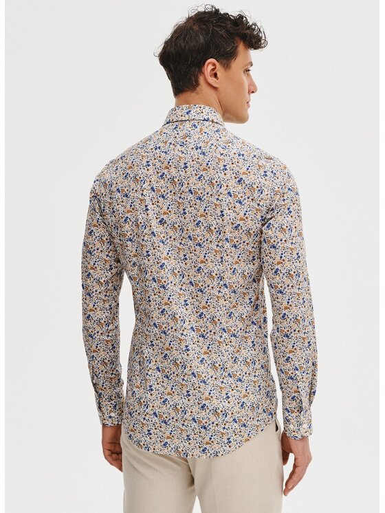 Pako Lorente Pako Lorente Koszula P25SF-1X-034 Biały Slim Fit