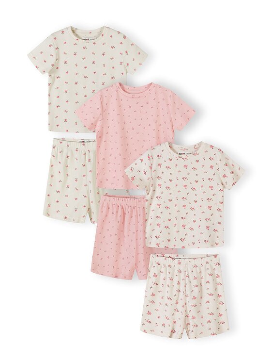 minoti minoti Komplet piżam NOSPJ103 Różowy Regular Fit
