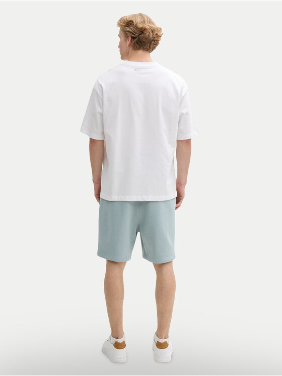 Tom Tailor Denim Tom Tailor Denim Спортивні шорти 1045584 Голубий Regular Fit