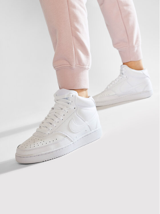 Nike Nike Laisvalaikio batai Court Vision Mid CD5436 100 Balta