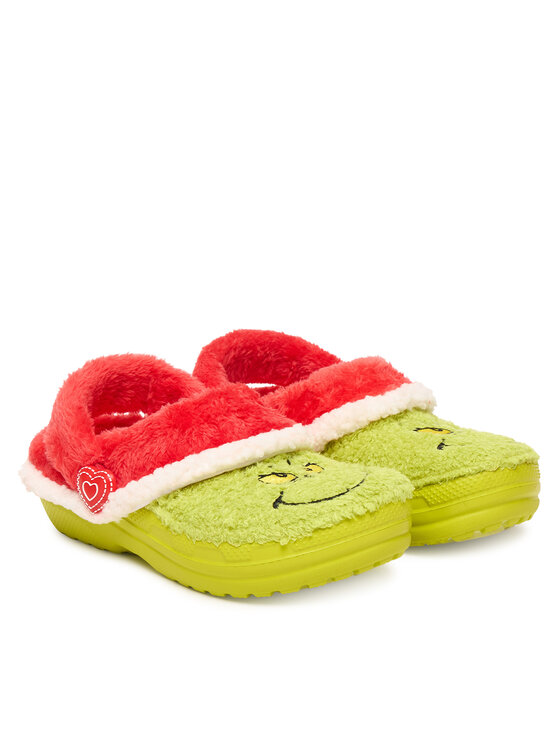 Crocs Crocs Klapki Classic Grinch 211689 Zielony