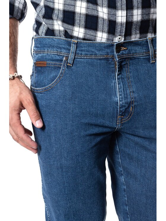 Wrangler Wrangler Jeansy TEXAS Niebieski Straight Fit