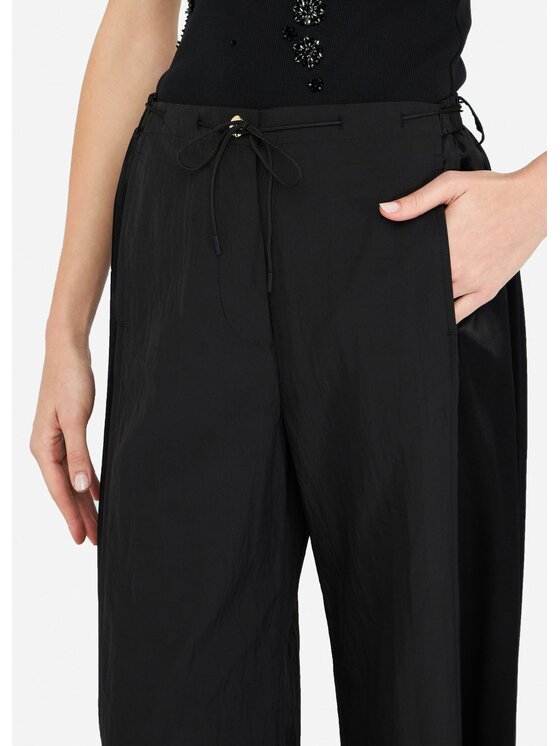 Liu Jo Liu Jo Pantaloni di tessuto TF5021T376722222 Nero Regular Fit