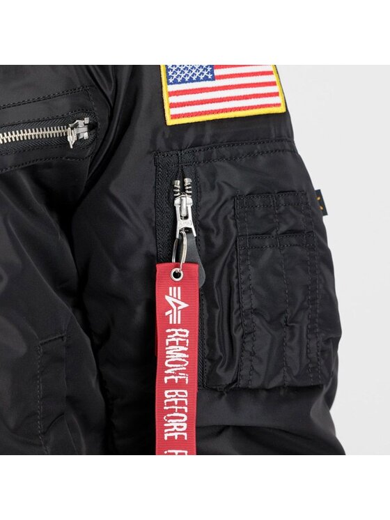 Alpha Industries Alpha Industries Kurtka bomber AI.108103-03-XXL Czarny Regular Fit