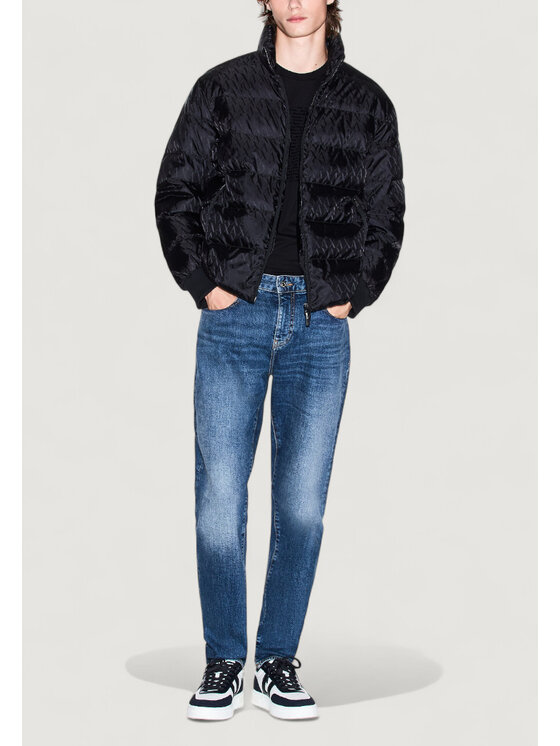 Armani Exchange Armani Exchange Giubbotto piumino DOWN JACKET Nero Casual Fit