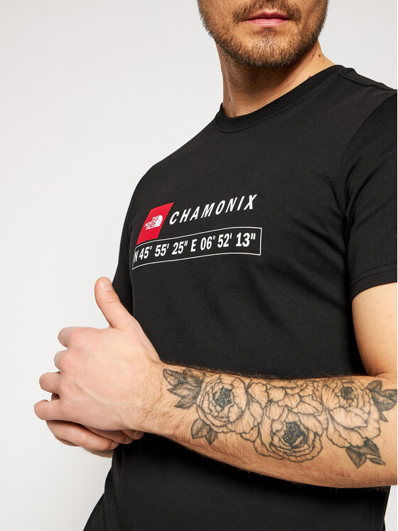 The North Face The North Face Majica Chamonix NF00CJA9 Črna Regular Fit