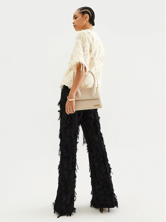 JACQUEMUS JACQUEMUS Ročna torba Le Grand Chiquioto 213BA003 Bež