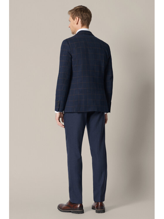 Lancerto Lancerto Marynarka Soncino MA131126000030 Granatowy Regular Fit