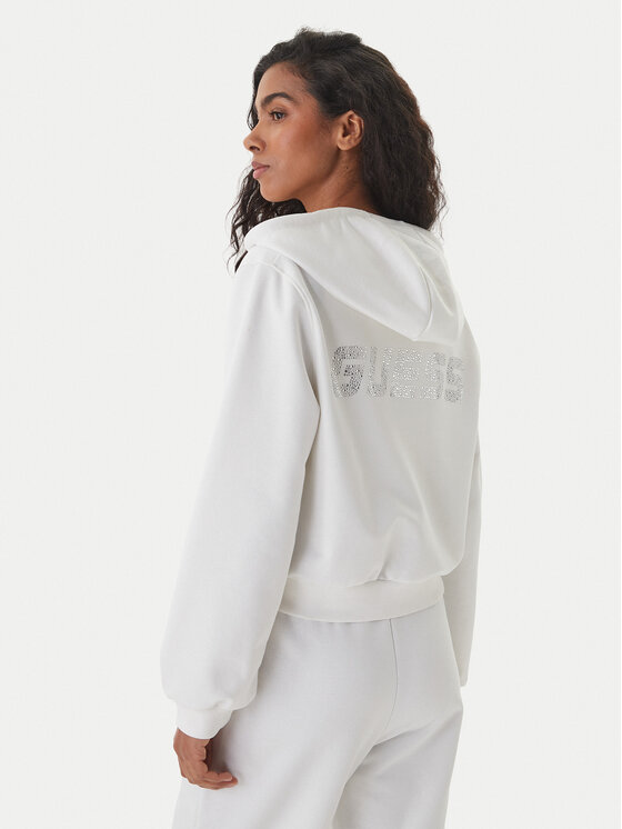 Guess Guess Суитшърт V6GQ15 K3093 Бял Regular Fit