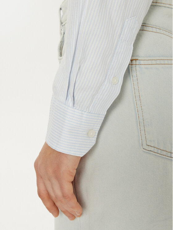 Tommy Jeans Tommy Jeans Cămașă DW0DW19890 Albastru celest Regular Fit