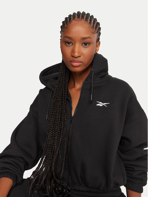 Reebok Reebok Світшот Reebok X Ewa Chodakowska Eleni RK25307CCW Чорний Relaxed Fit