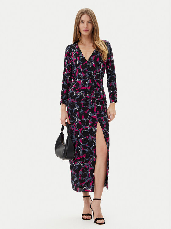 Pepe Jeans Pepe Jeans Kasdieninė suknelė Aubrey PL953640 Juoda Slim Fit
