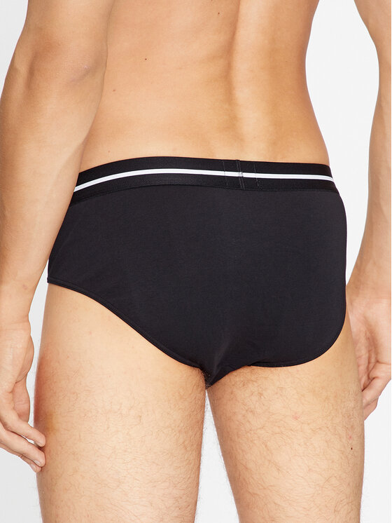 BOSS Boss Набір з 3 пар сліпів Bold Hipster Briefs 50510679 Чорний