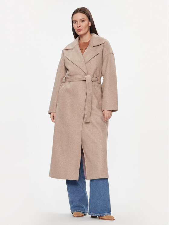 ONLY Prechodný kabát 15292812 Béžová Regular Fit
