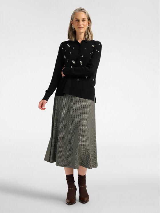 Elena Mirò Elena Mirò Maglione M010Z000769N033 Nero Regular Fit