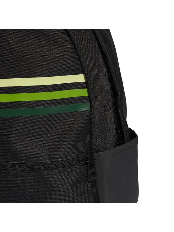 adidas Zaino Classic Horizontal 3 Stripes Backpack HY0743 Nero Modivo