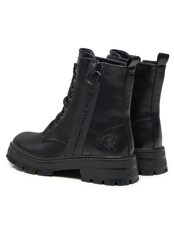 Beverly Hills Polo Club Beverly Hills Polo Club Schnürstiefeletten LS5873-05A Schwarz