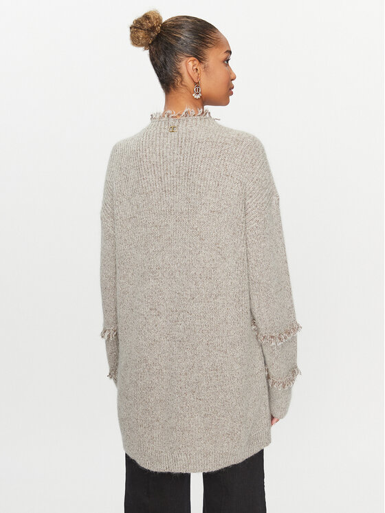 TWINSET TWINSET Кардиган 232TT3231 Сірий Loose Fit
