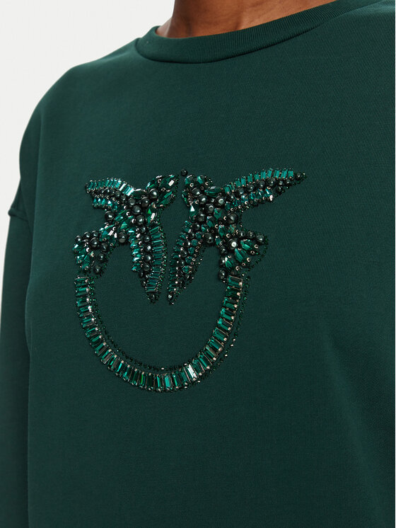 PINKO PINKO Džemperis Nelly 100534 A2RO Žalia Regular Fit