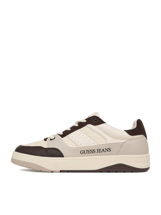 Guess Jeans Guess Jeans Sneakersy EO-TEKSAS-01 126AM Écru