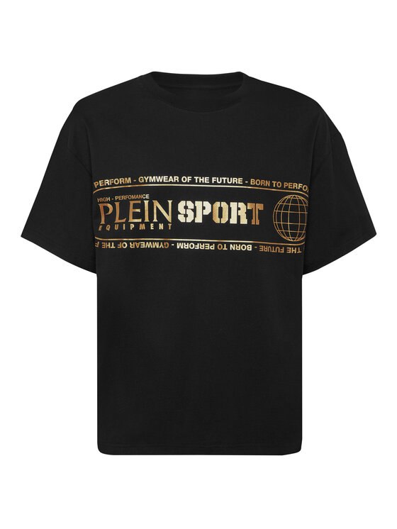 Plein Sport Plein Sport T-Shirt 28493 Czarny Regular Fit