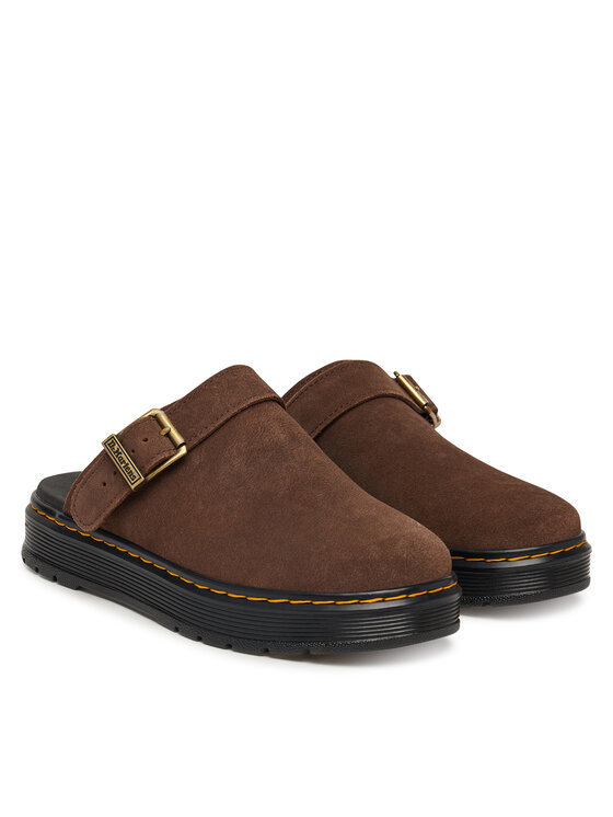 Dr. Martens Dr. Martens Klapki Brookline DM40666202 Brązowy