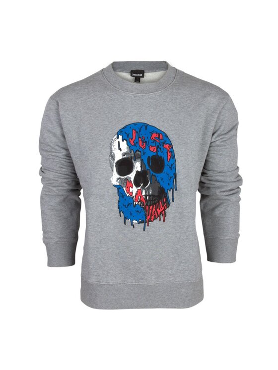 Just Cavalli Just Cavalli Mikina S03GU 0072 Sivá Regular Fit