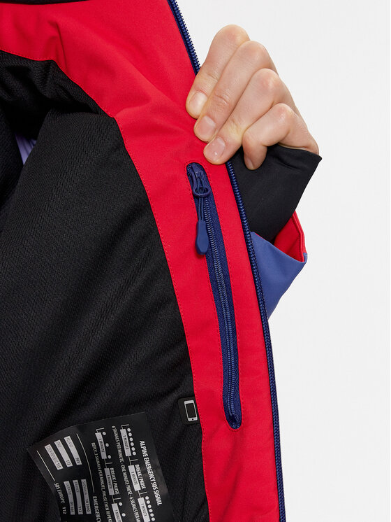 4F 4F Skijacke 4FAW23TTJAM284 Rot Regular Fit