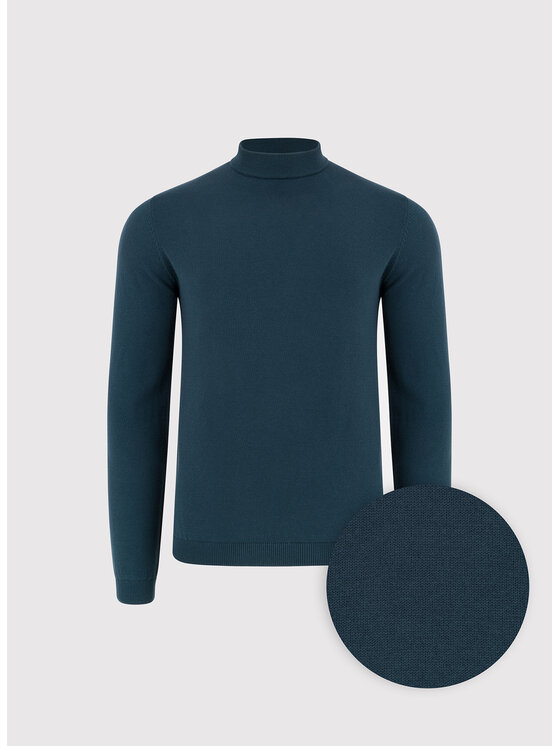 Pako Lorente Pako Lorente Sweter P26WN-2X-009 Zielony Regular Fit