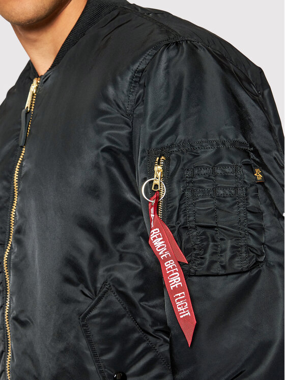 Alpha Industries Alpha Industries Bunda bomber Ma-1 100101 Černá Regular Fit