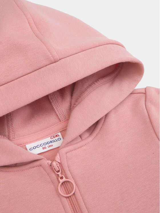Coccodrillo Coccodrillo Суитшърт ZC3132401NGN Розов Regular Fit