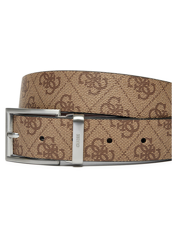 Guess Guess Pasek Męski BMCMLO P4335 Beżowy