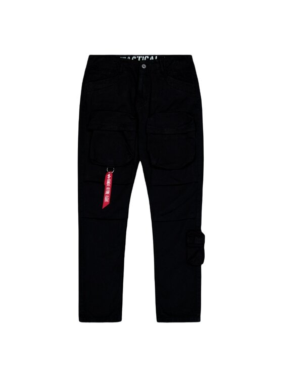 Alpha Industries Alpha Industries Spodnie materiałowe AI.148207-03-32 Czarny Straight Leg