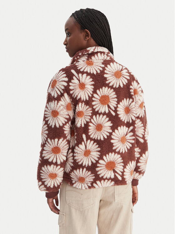 Billabong Billabong Fleecejacke Time Off EBJPF00112 Braun Relaxed Fit