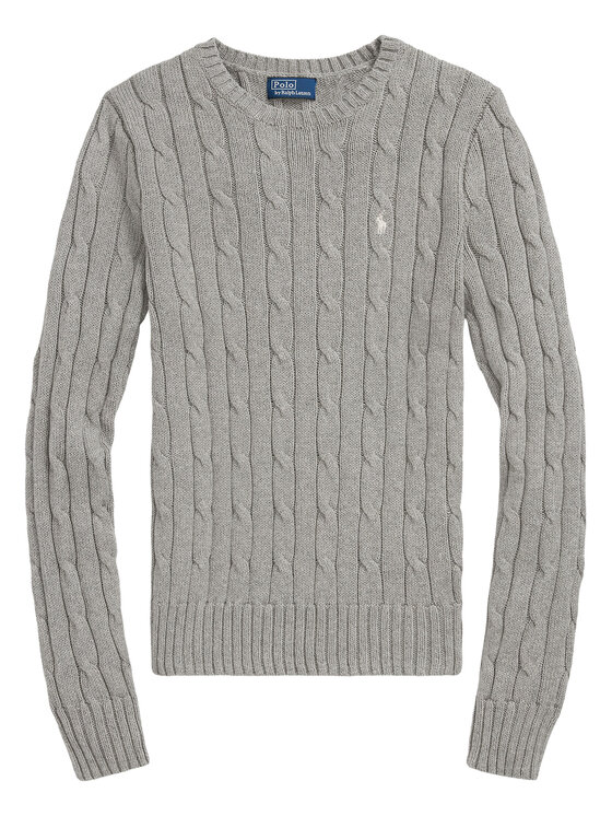 Polo Ralph Lauren Polo Ralph Lauren Džemperis Julianna 211943903001 Pelēks Regular Fit