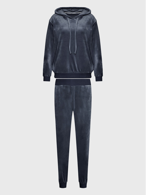 Selmark Selmark Pyjama P4676 Grau Regular Fit