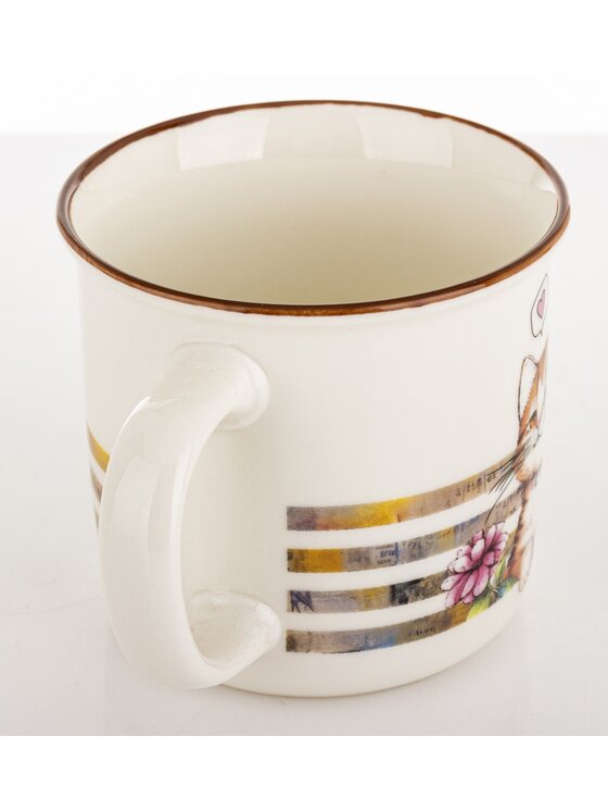 MIAhome MIAhome Kubek porcelanowy GATTINI-2 Biały
