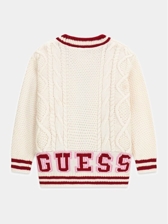 Guess Kids Guess Kids Kardigan 180514 Beżowy Classic Fit