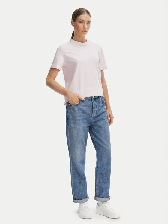 Calvin Klein Jeans Calvin Klein Jeans Póló Classic LV047C811G Rózsaszín Regular Fit