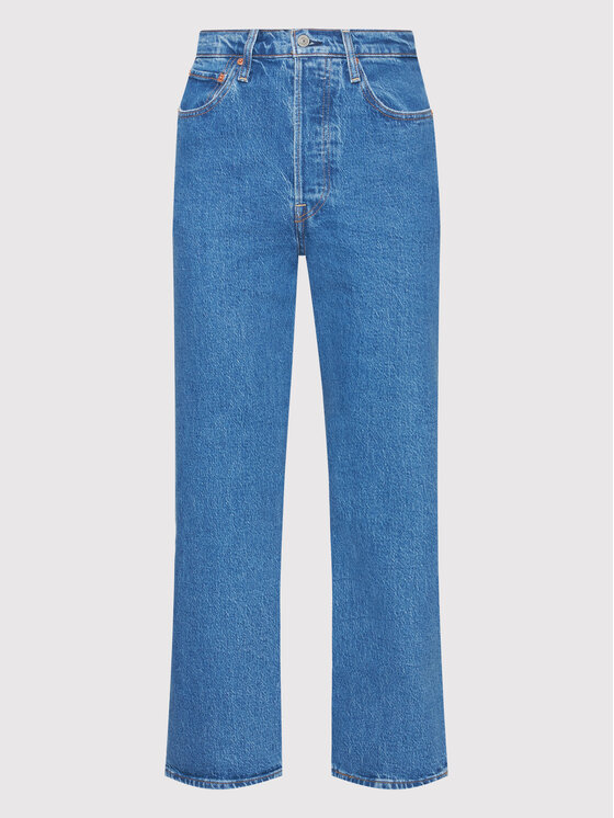 Levi's® Levi's® Blugi Ribcage Ankle 72693-0117 Albastru Straight Fit