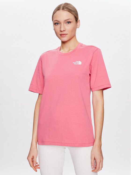 The North Face Majica Simple Dome NF0A4CES Roza Relaxed Fit