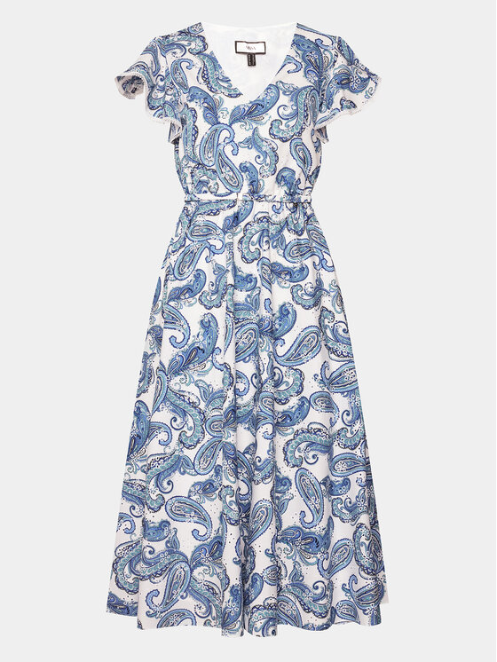 Nissa Nissa Rochie de zi RZ14825 Albastru Regular Fit
