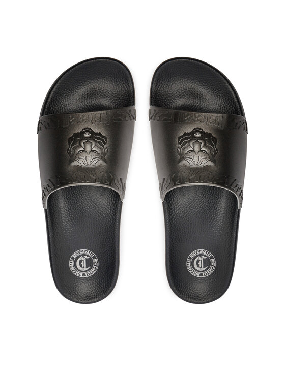 Just Cavalli Just Cavalli Nazouváky 76QA3SZ2 Černá