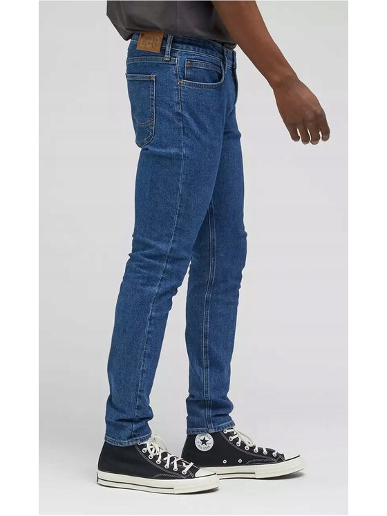 Lee Lee Jeansy Malone Niebieski Skinny Fit