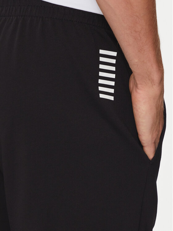 EA7 Emporio Armani EA7 Emporio Armani Pantaloni trening 8NPP65 PJVRZ 1200 Negru Regular Fit