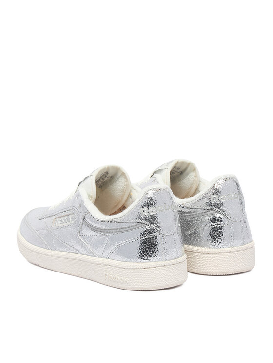 Reebok Reebok Сникърси EOSS-CLUB C 85 100271719 Сребрист