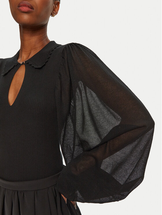 Munthe Munthe Μπλουζάκι 244160424471 Μαύρο Regular Fit